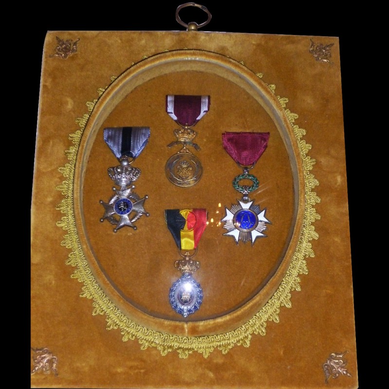 Medaglie onorarie ufficiali belgi