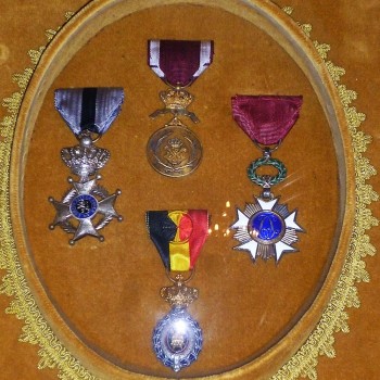 Official Belgian Honors Medals