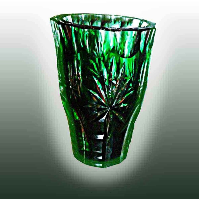 cristal val saint Lambert vase p.u. signe-antieke vaas val saint La... cristal val saint Lambert vase p.u. signe-antieke vaas val saint La...