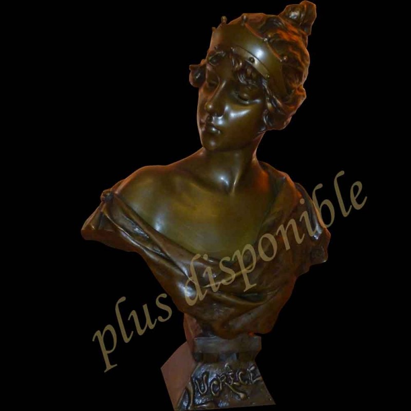 Bronzen XIVde eeuw (Lucretia)d'Emmanuel Villanis Bronzen XIVde eeuw (Lucretia)d'Emmanuel Villanis