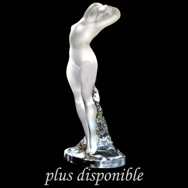 Lalique,statuette feminine sensuelle XX siecle Lalique,statuette feminine sensuelle XX siecle