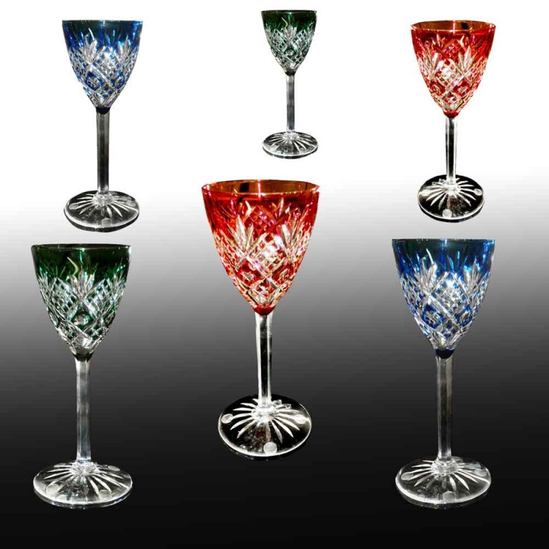 Baccarat crystal glasses 1920 Baccarat crystal glasses 1920