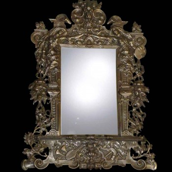 Specchio da tavolo Napoleone III, XIX secolo