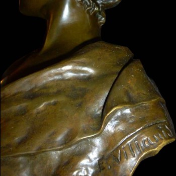 Bronzen XIVde eeuw (Lucretia)d'Emmanuel Villanis