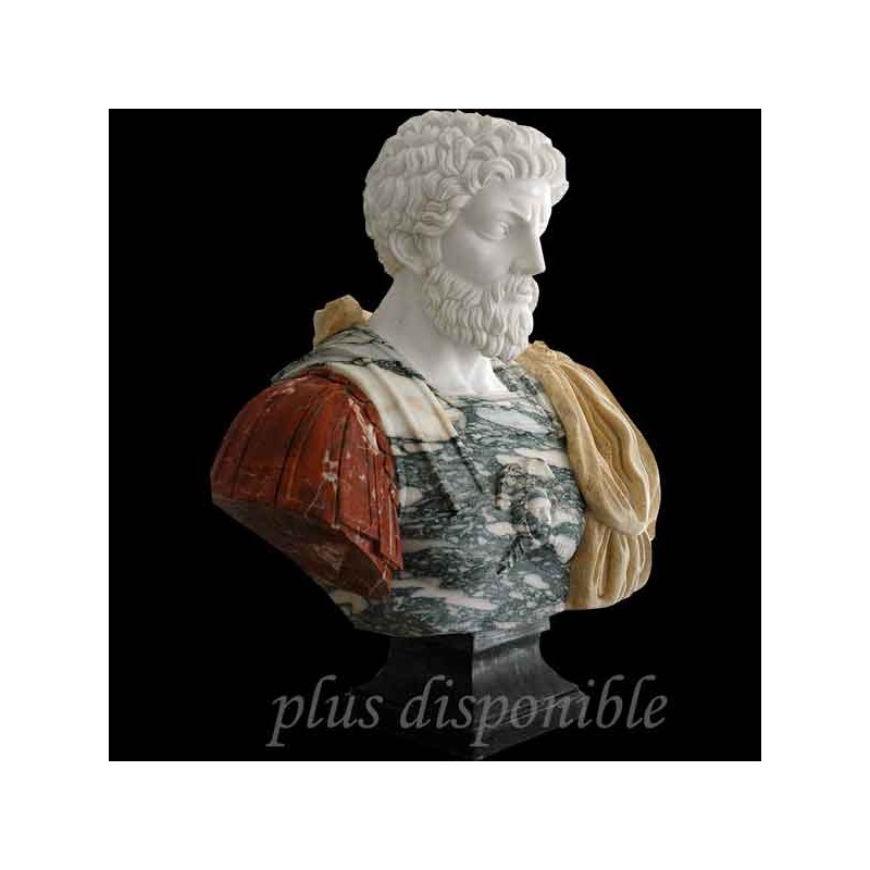 Marmeren borstbeeld van Marcus Aurelius 1925