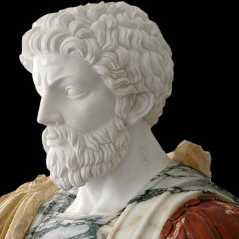 Marble bust of Marcus Aurelius 1925