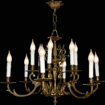 Louis XV style Bronze chandelier