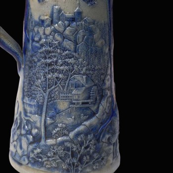 Pitcher in gres Germany XVIII th century