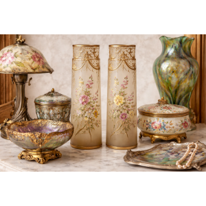 Art Nouveau ancien – verrerie, cristal, objets et pièces de collection