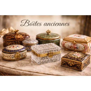 Cajas y cofres antiguos – Joyeros y objetos preciosos