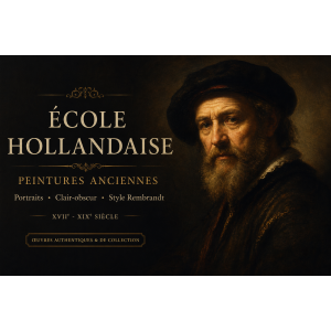 Nederlandse School – Oude Meesters in Rembrandtstijl