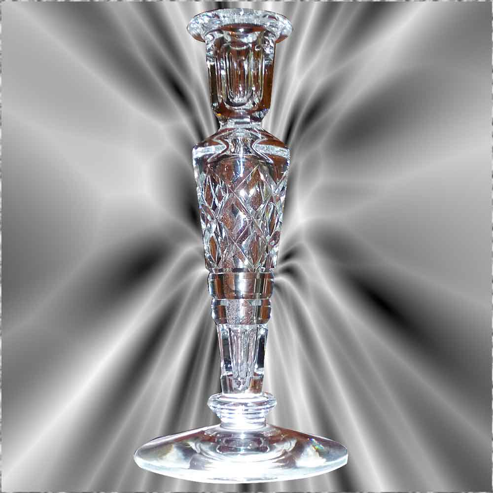 Candelabre en cristal du val Saint Lambert 1925