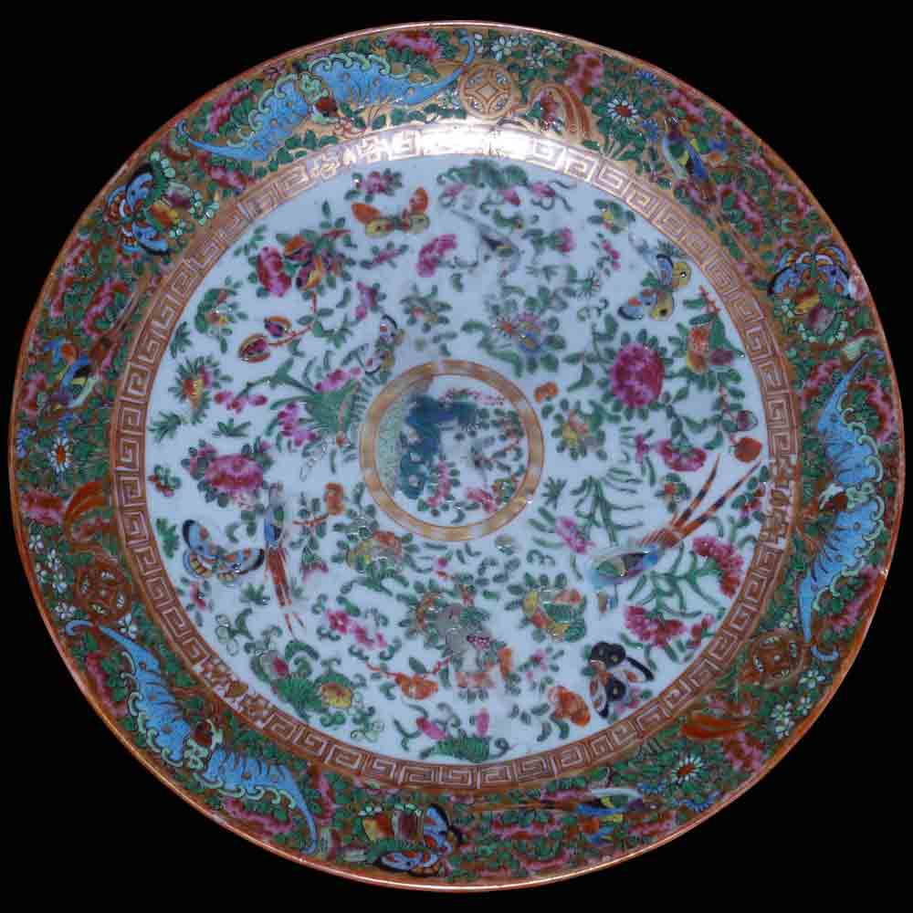 Porcelaine de Canton 19 eme siècle