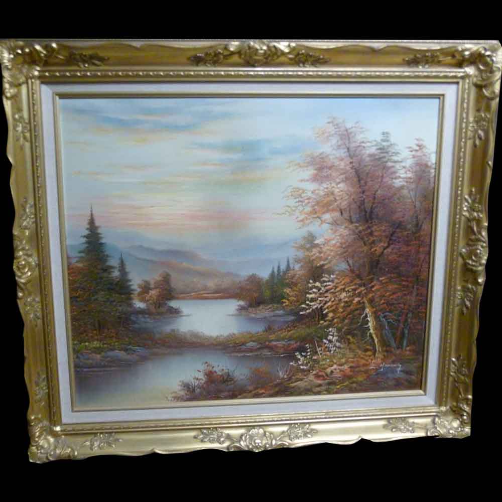 HST painting signed L. Harding