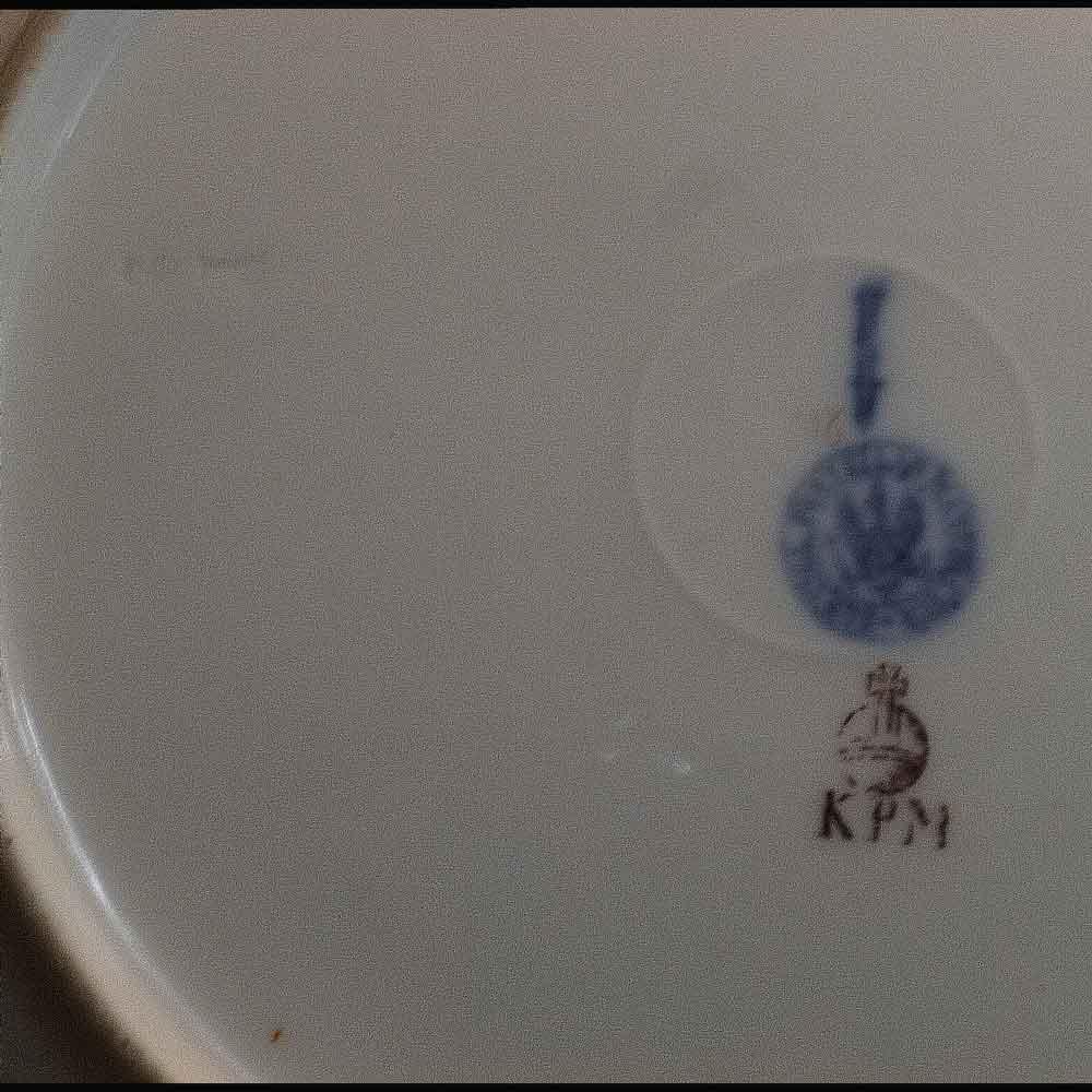 Porcelaine de Berlin 19eme siecle