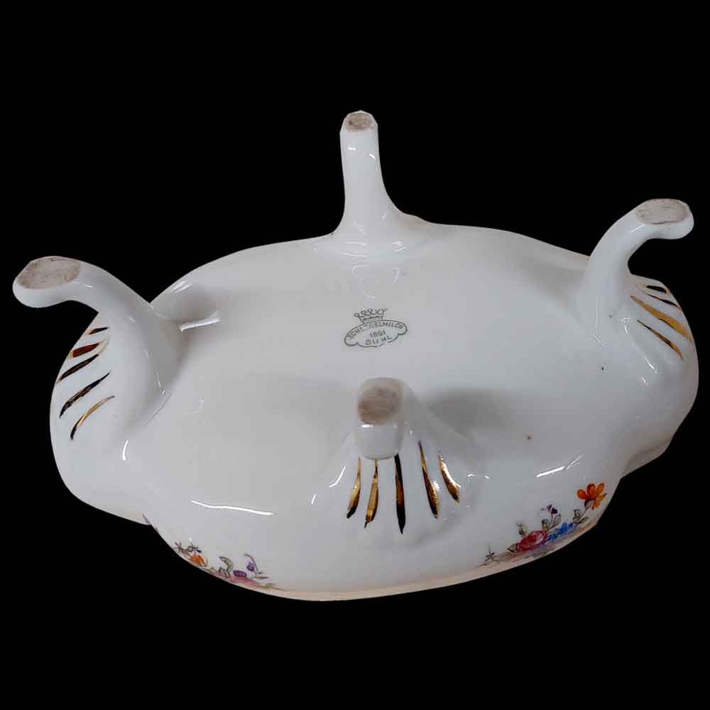 Bonbonnière en porcelaine Allemande circa 1920