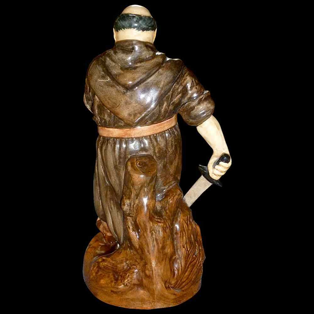 Figura coleccionable Royal Doulton Friar Tuck 1953