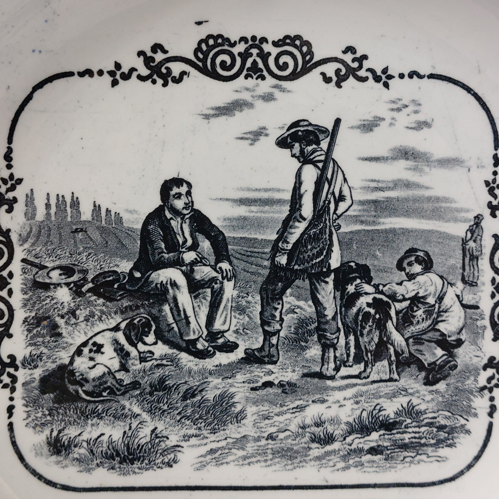 Paar Boch Keramis-Teller, Anfang 20. Jahrhundert