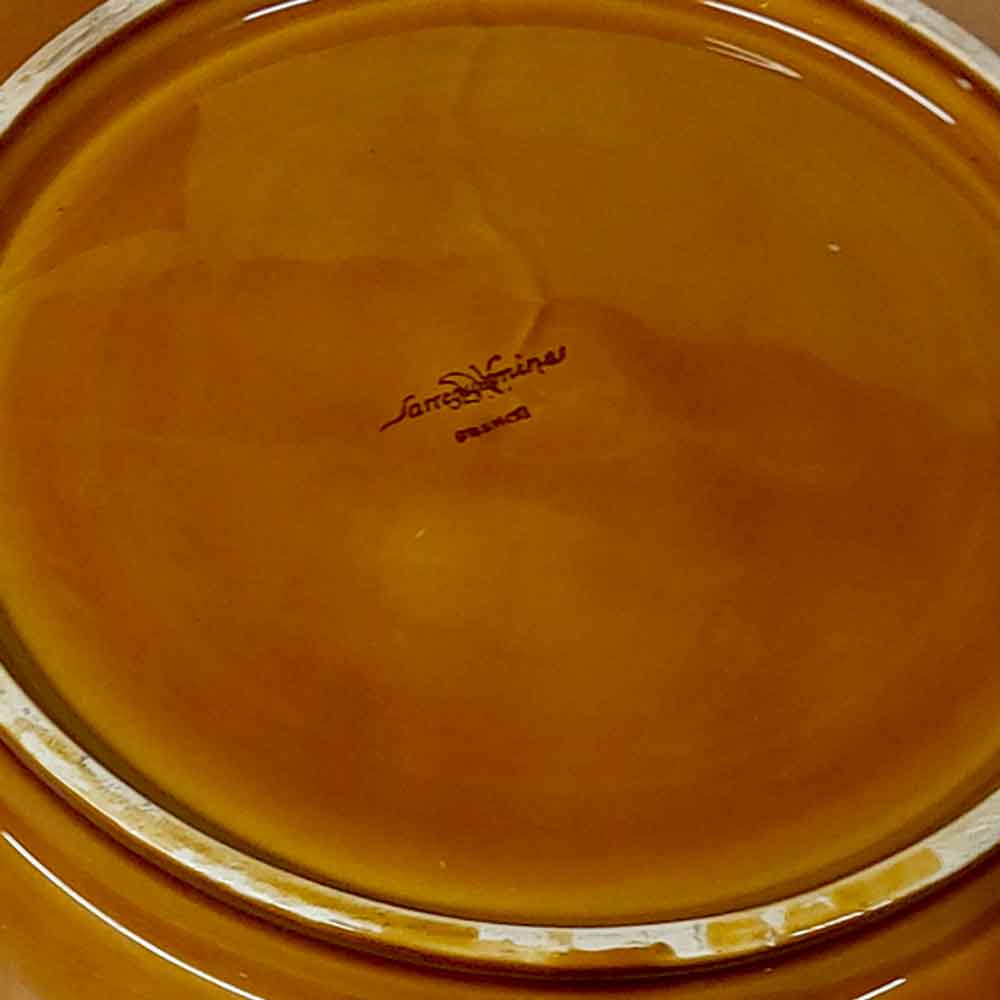 Sarreguemines dish, France, circa 1920-1950