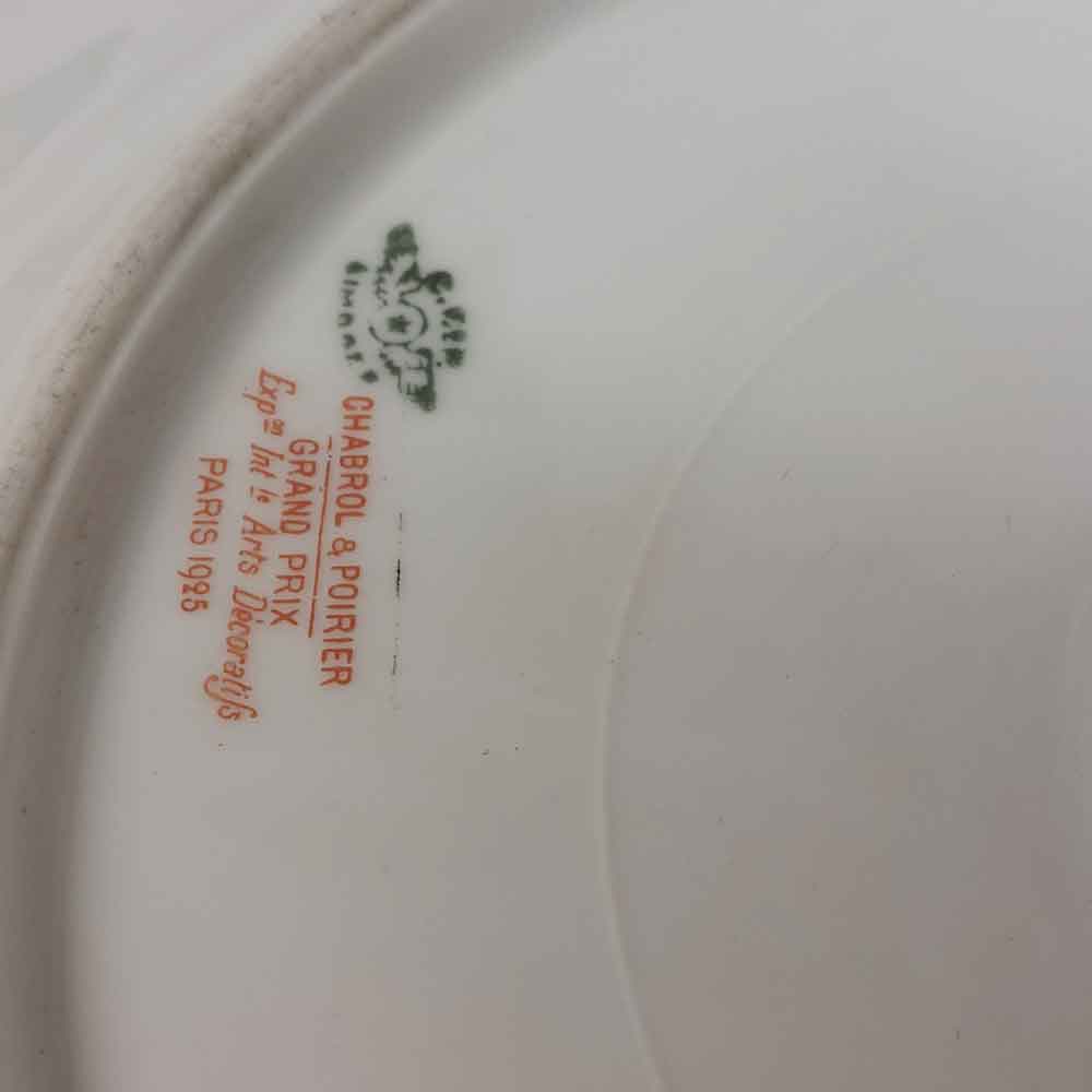 Ronde schaal 29 cm Chabrol en perenboom grand prix