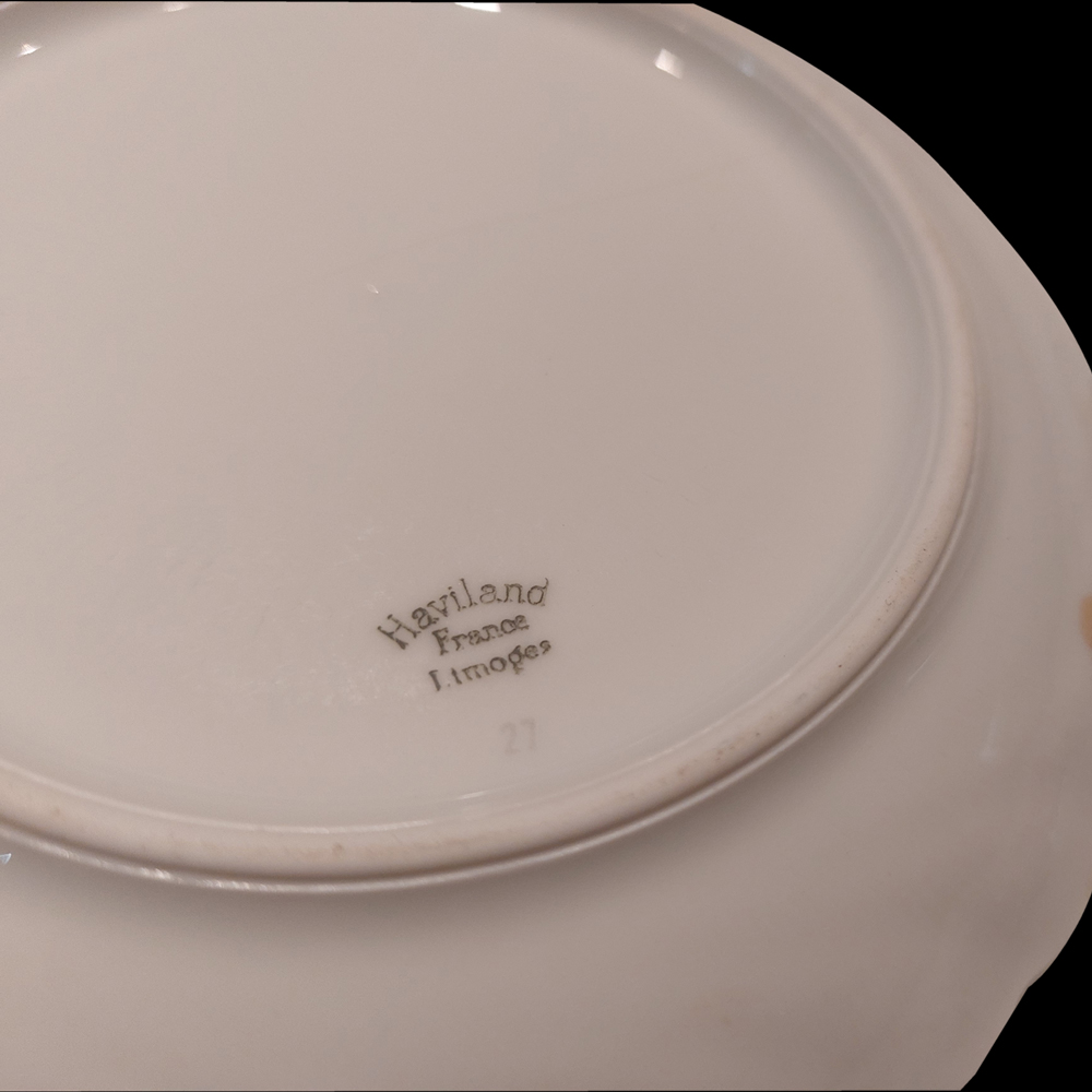 Servicio de postres modelo Sylvie de Haviland Limoges