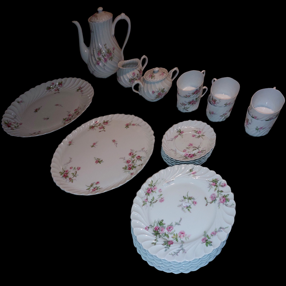 Servicio de postres modelo Sylvie de Haviland Limoges