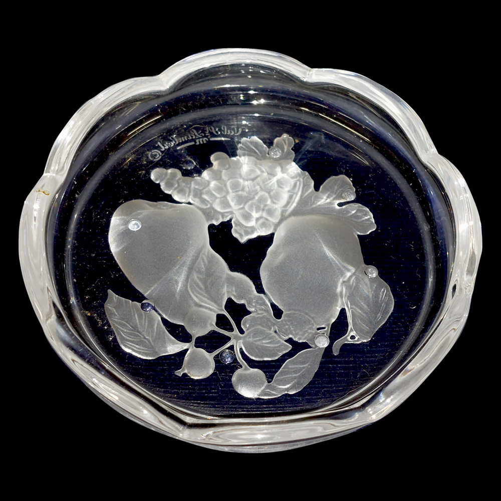 Val Saint Lambert Kristalluntersetzer, Brüsseler Kollektion