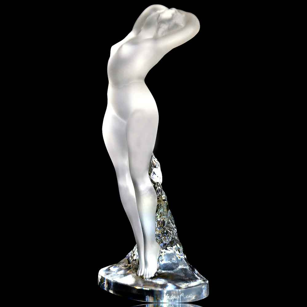 Lalique,statuette feminine sensuelle XX siecle