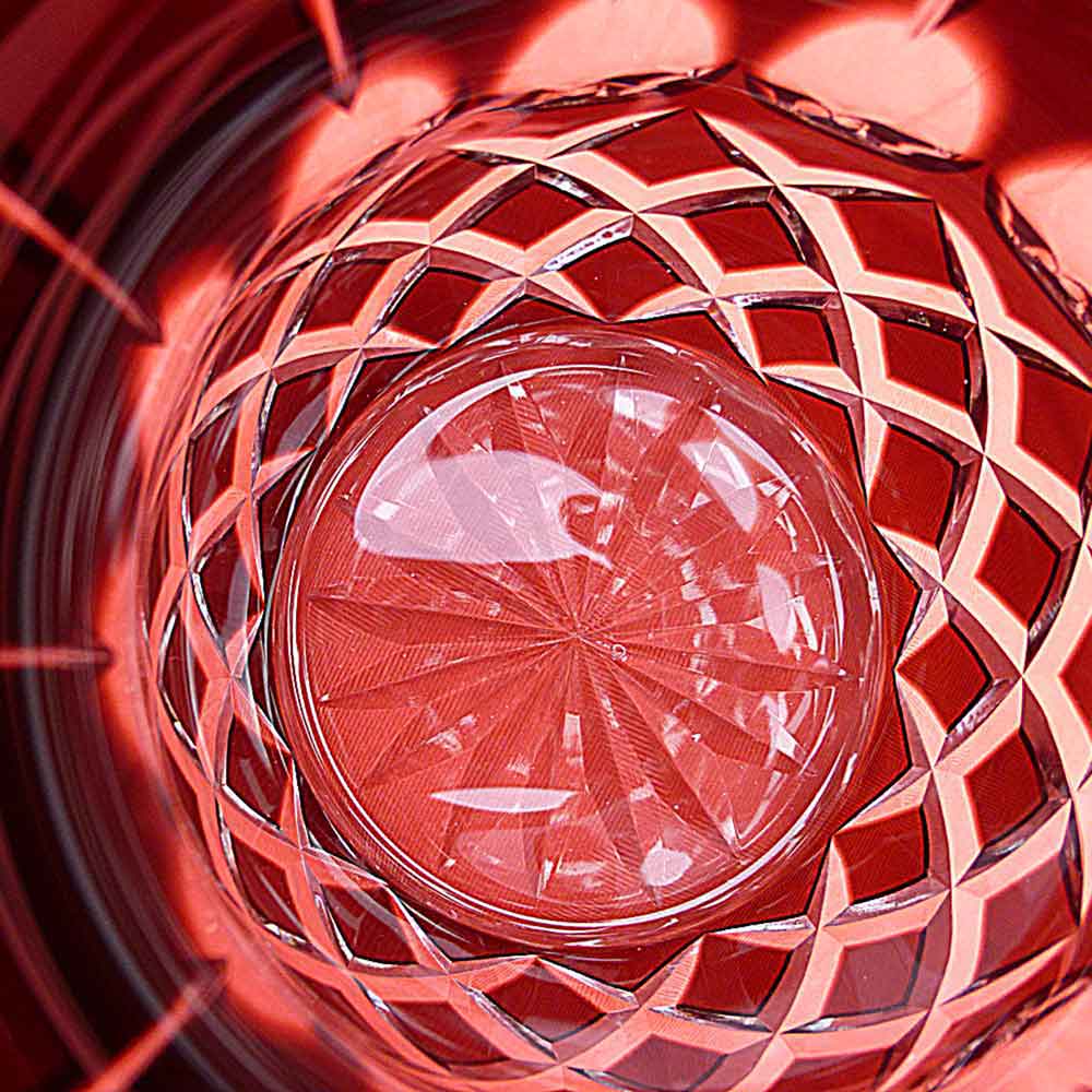 Val Saint Lambert vase ananas Art deco