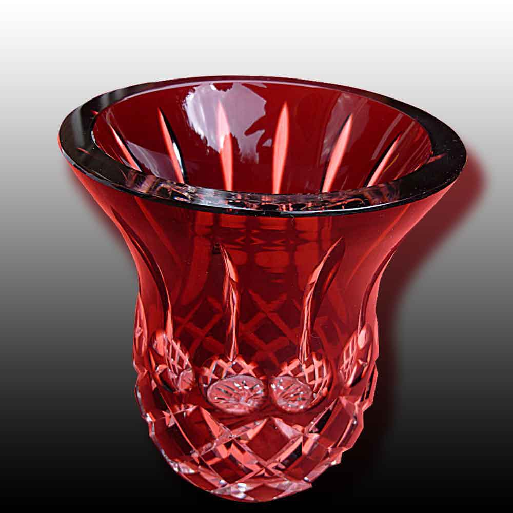 Val Saint Lambert vase ananas Art deco