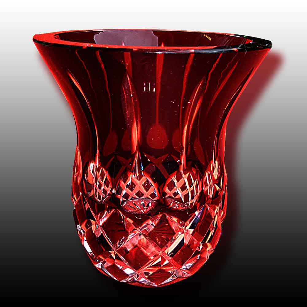 Val Saint Lambert vase ananas Art deco