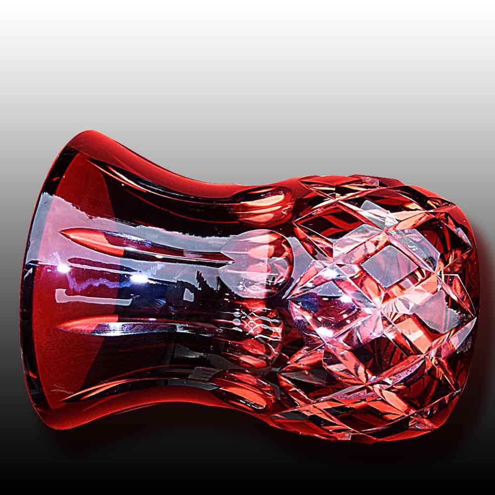 Val Saint Lambert vase ananas Art deco