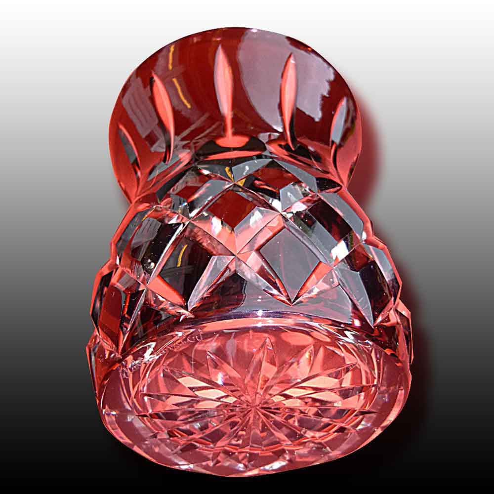 Val Saint Lambert vase ananas Art deco