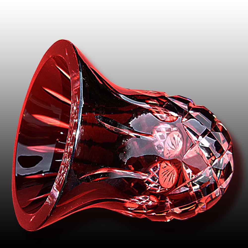 Val Saint Lambert vase ananas Art deco
