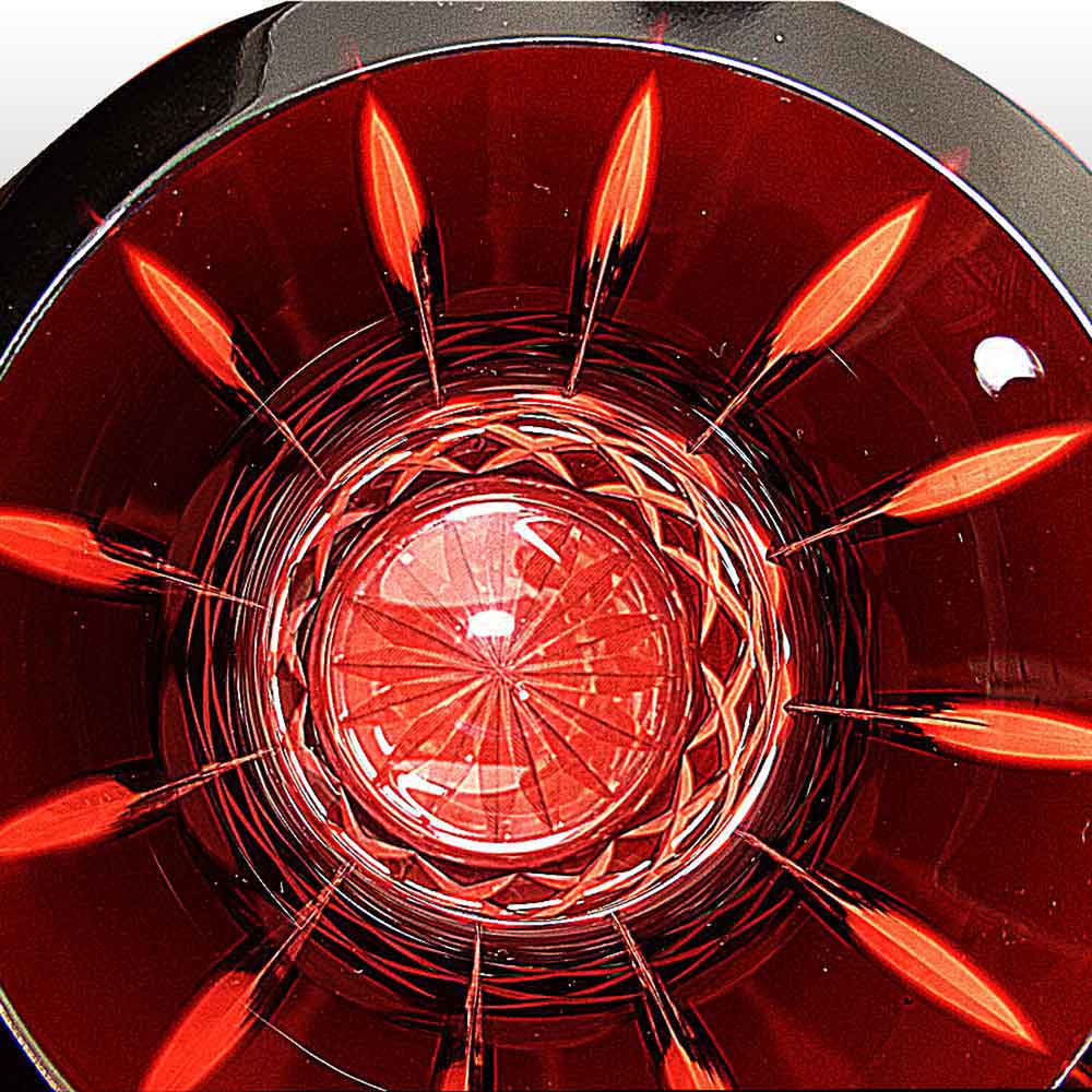 Val Saint Lambert vase ananas Art deco