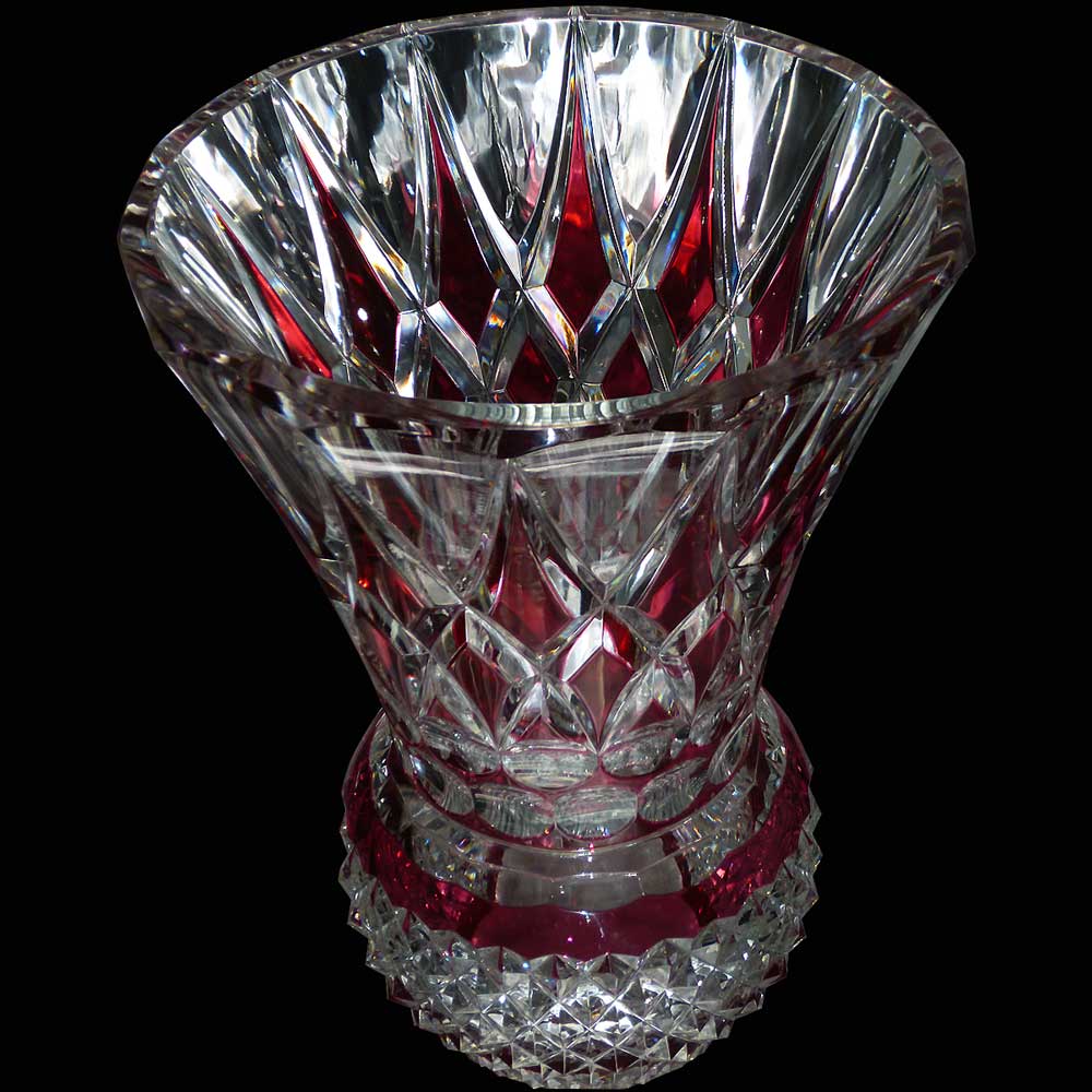 Vase en cristal Val Saint Lambert